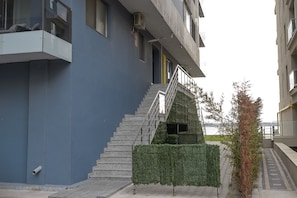 Façana frontal de l'allotjament