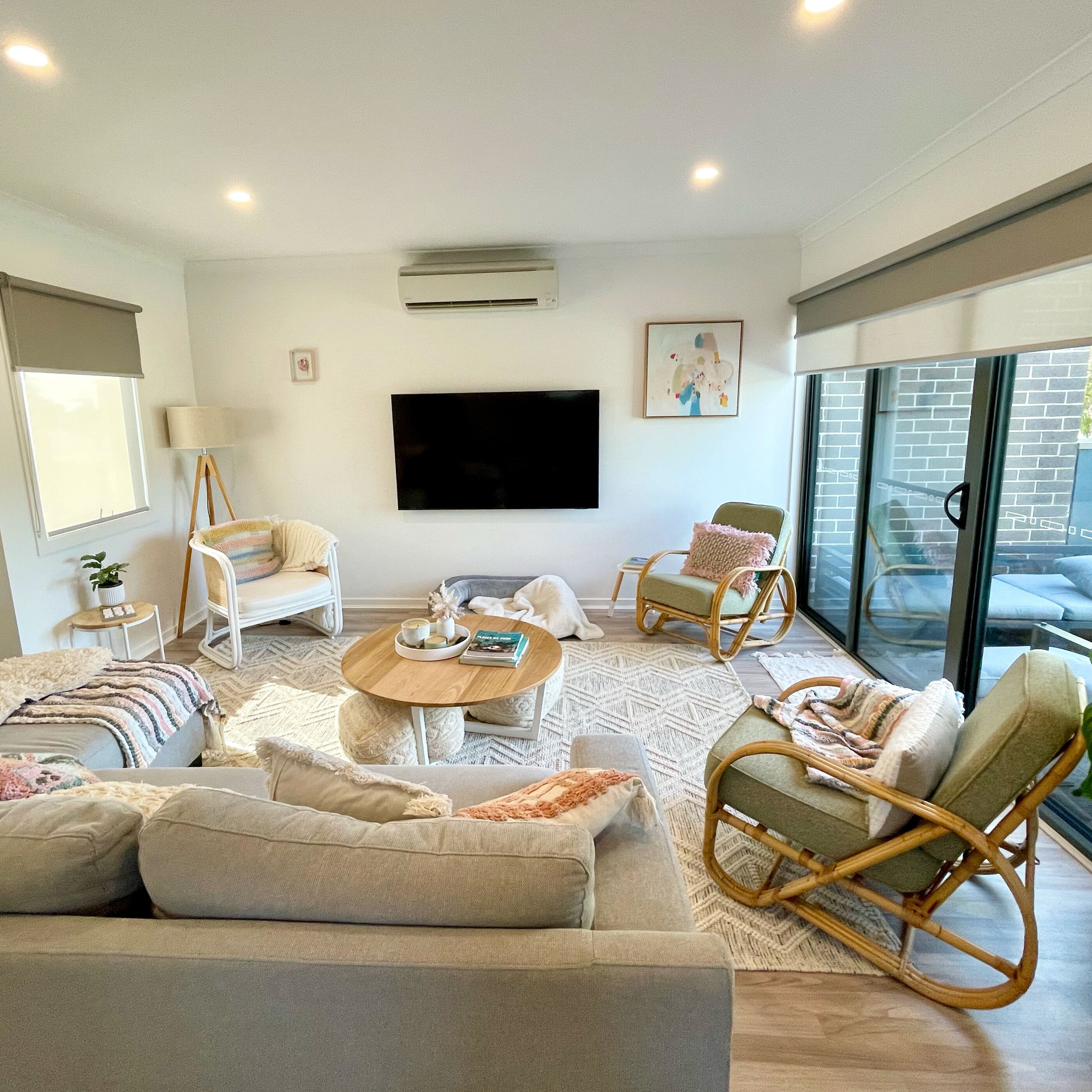 TV, Netflix, ping pong, books