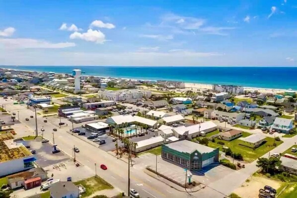 Aerial view - Pet-friendly, 3 Blocks to Beach, Pool, #104 (Atlantic Beach)
