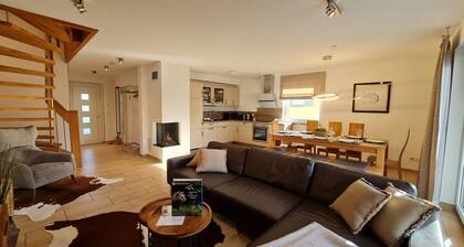 Villa Seebrise Comfort with fireplace, outdoor whirlpool, sauna and garden