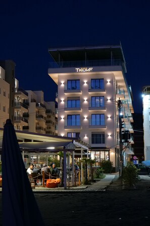 Façade de l’hébergement