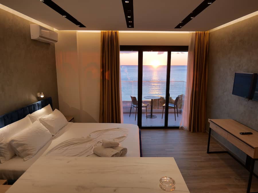 Studio Suite Deluks, pemandangan laut | Tirai kedap cahaya, Wi-Fi gratis, dan seprai linen