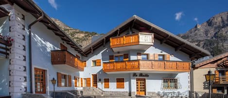 Fassade der Unterkunft