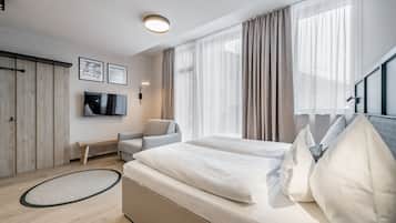 Habitación doble exclusiva | Wifi gratis y ropa de cama