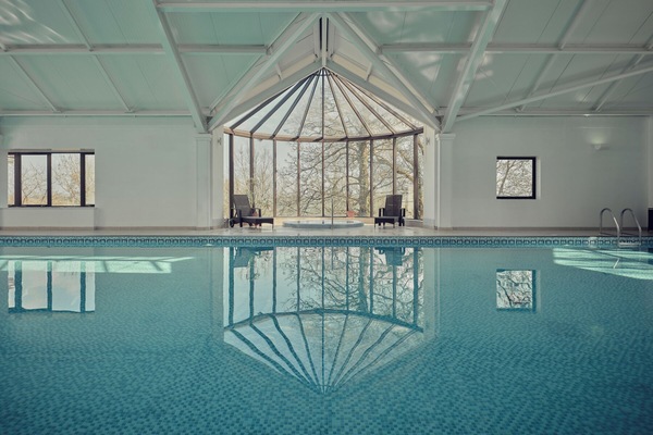 Indoor pool, seasonal outdoor pool
