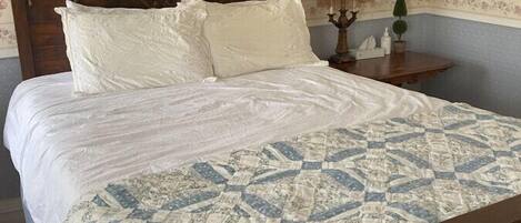 1 makuuhuone, silitysrauta/-lauta, ilmainen Wi-Fi, vuodevaatteet