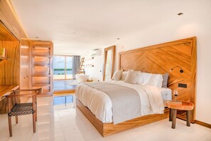 Luxury Villa | 4 bedrooms, desk, laptop workspace, iron/ironing board - Luxury beachfront villa at Nizuc (Cancun)
