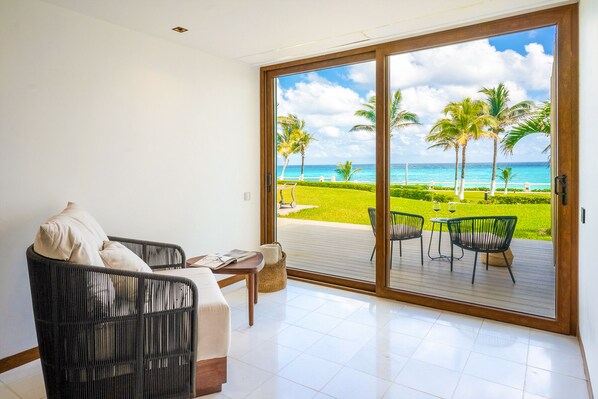 View from property - Luxury beachfront villa at Nizuc (Cancun)
