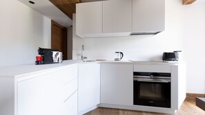 Design Apartment | Shared kitchen | Full-size fridge, oven, stovetop, dishwasher - Italianway - Morcelli 4 (Bormio)