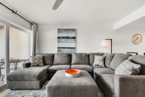 Smart TV - ⭐BEACH FRONT-Updated-3 Gulf Front Balconies-3BR The Sand Trap⭐ (Miramar Beach)