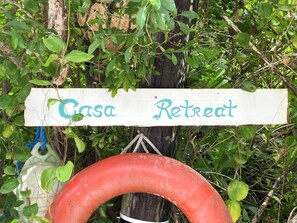 Property grounds - Private Casa on Bonefish Beach - also a Motorboat and Sailboat for rent (Marsh Harbour)