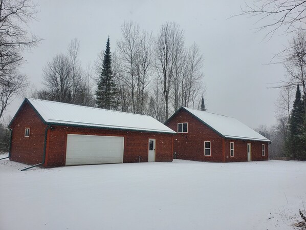 Exterior - Newer Construction Cabin - Waterfront, Wooded, on ATV/Snowmobile trails (Phillips)
