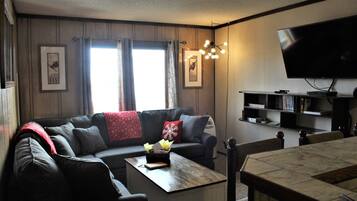 Smart TV, reproductor de DVD, libros y videoteca