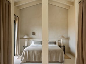 Egyptian cotton sheets, premium bedding, down duvets, memory-foam beds