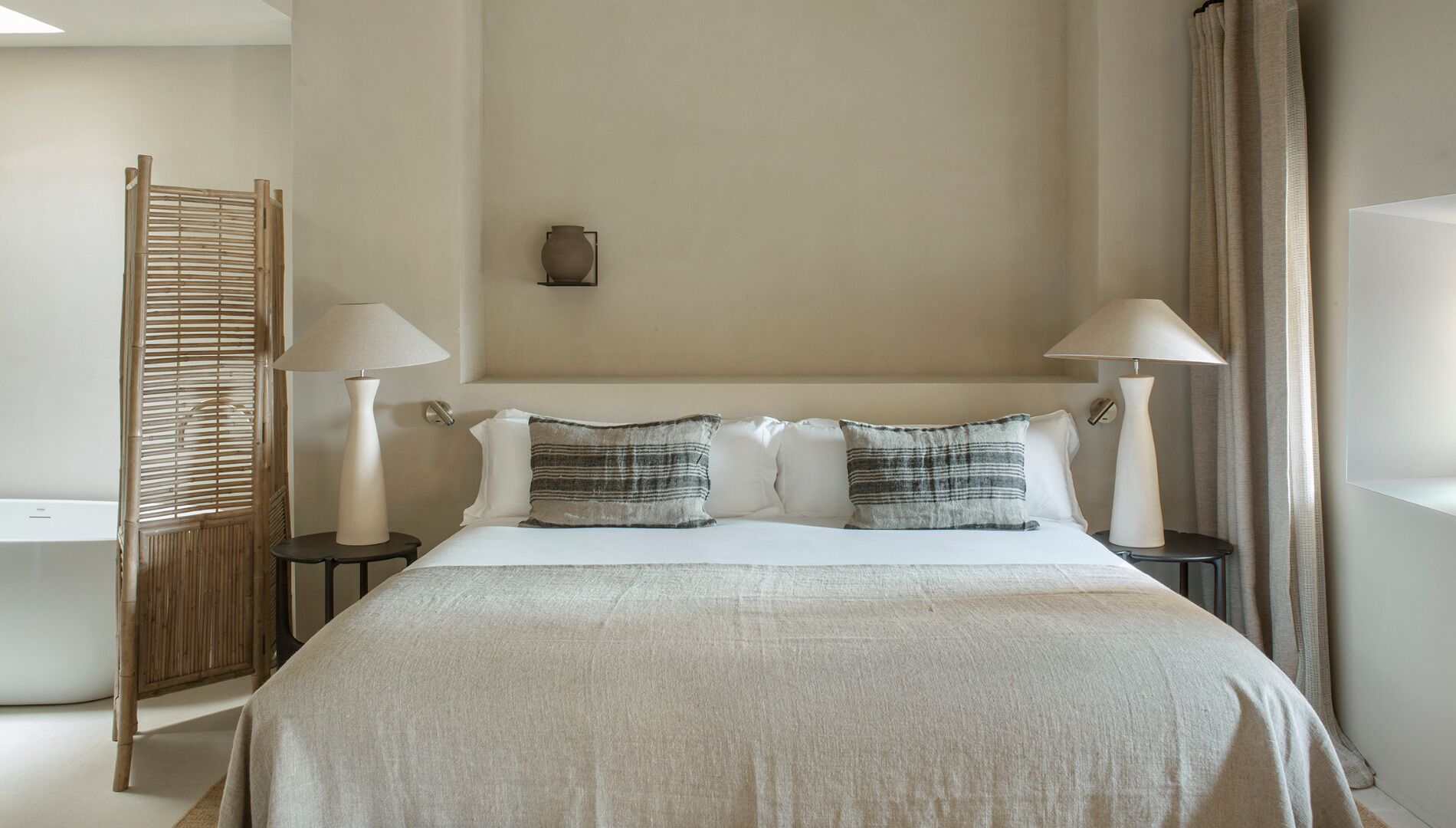 Suite superior | Sábanas de algodón egipcio y ropa de cama de alta calidad