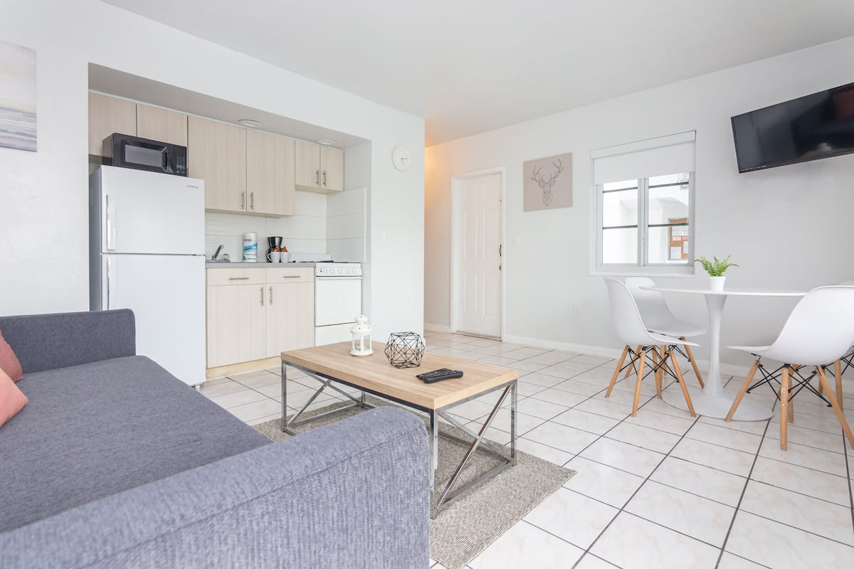 Premier kamer (Unit 14) | 1 slaapkamer, verduisterende gordijnen, gratis wifi