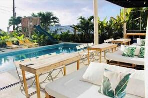 Pool - 1 Bedroom APT 2, Oceanview + Pool, Near Beach | @ Paradise Point Barbados (Oistins)