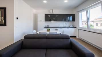 Apartament Comfort | Bany | Dutxa i tovalloles