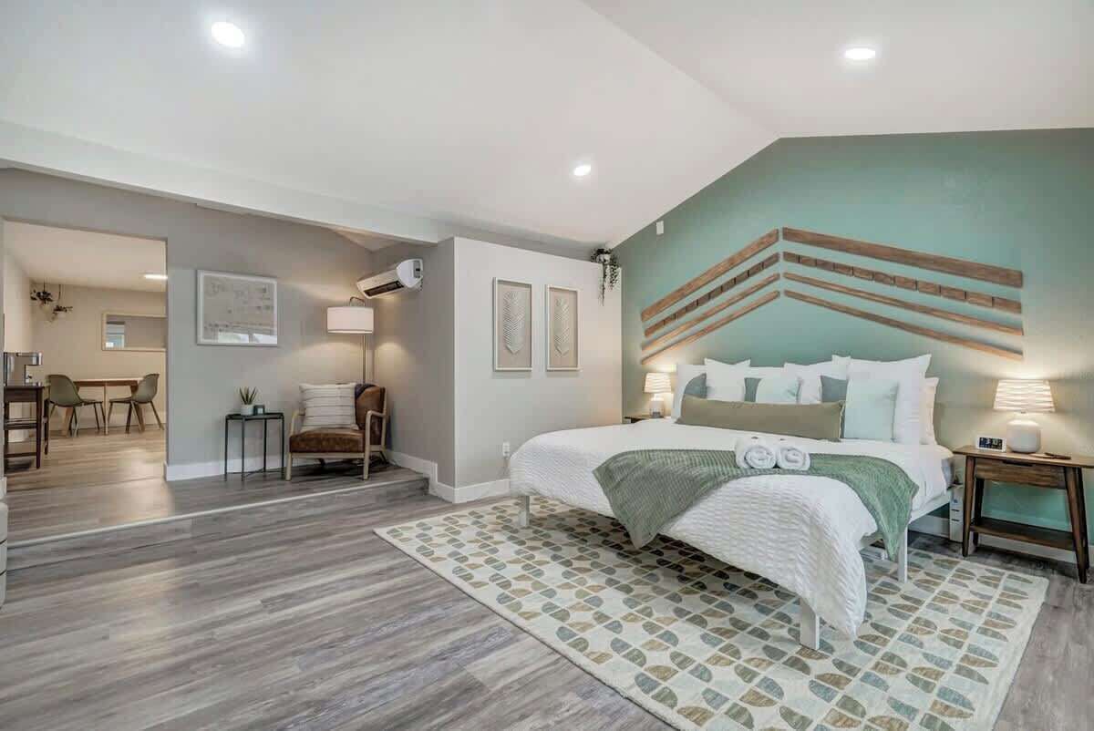 1 室のベッドルーム、アイロン / アイロン台、旅行用ベビーベッド、WiFi