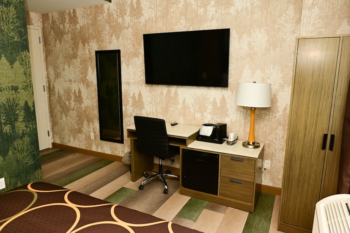 Huone, 1 suuri parisänky, tupakointi kielletty