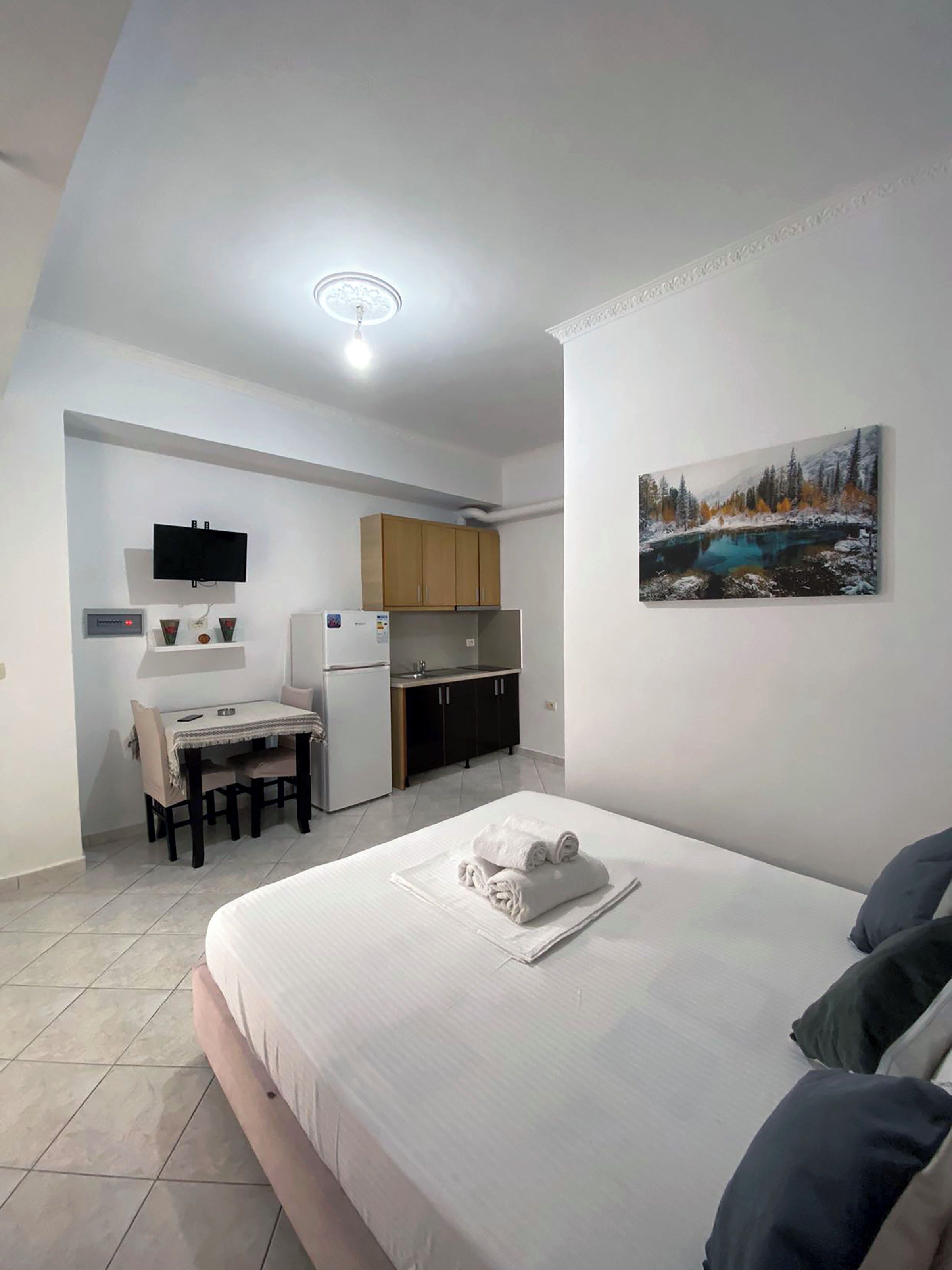 Ropa de cama hipoalergénica, wifi gratis, ropa de cama