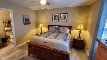 2 dormitorios, tabla de planchar con plancha, wifi gratis y ropa de cama