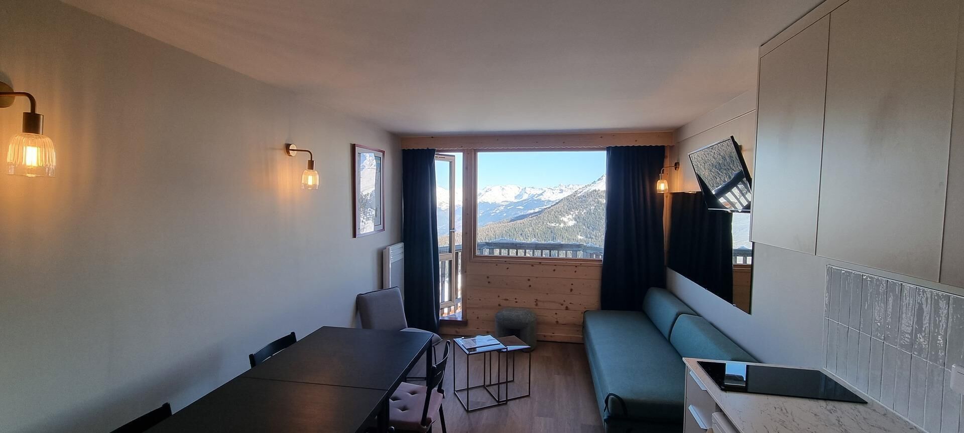 A 10m De Las Pistas De Esquí, Vista Montaña, Balcón, Tv, Local Para Esquís, 26m², La Plagne - La Tania