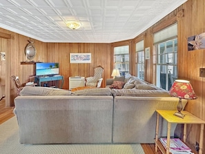Ferienhaus, 2 Doppelbetten (Cozy Cottage by the Sea) | Wohnbereich