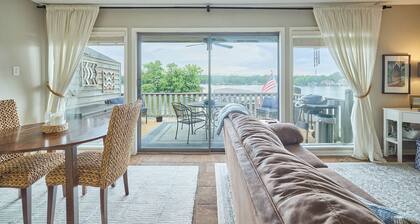 Enjoy great views of Lake Hamilton right from your large private balcony.
