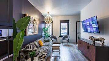 TV, video games, books, offices