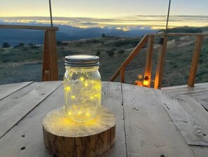 Utsikt fra overnattingsstedet