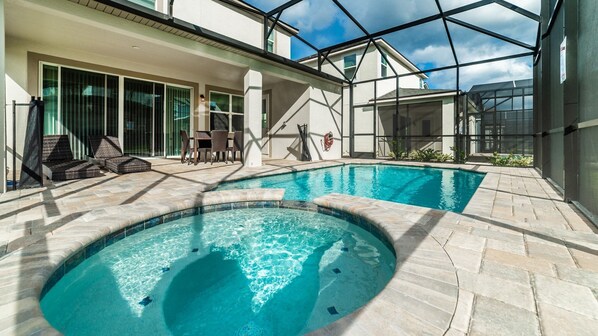 Piscine chauffée