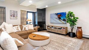 Condo, Multiple Beds (Lodge at 100 W Beaver Creek 605, 4BD ) | Living room - Lodge at 100 W Beaver Creek 605, 4BD Condo in Heart of Avon (Avon)