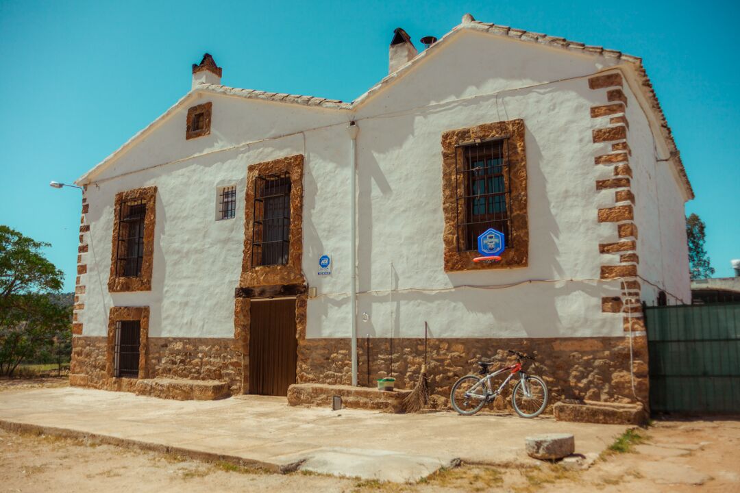 Façana frontal de l'allotjament