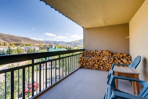 Condo, Multiple Beds (Lodge at 100 W Beaver Creek 607, 3BD ) | Balcony - Lodge at 100 W Beaver Creek 607, 3BD Condo in Heart of Avon (Avon)