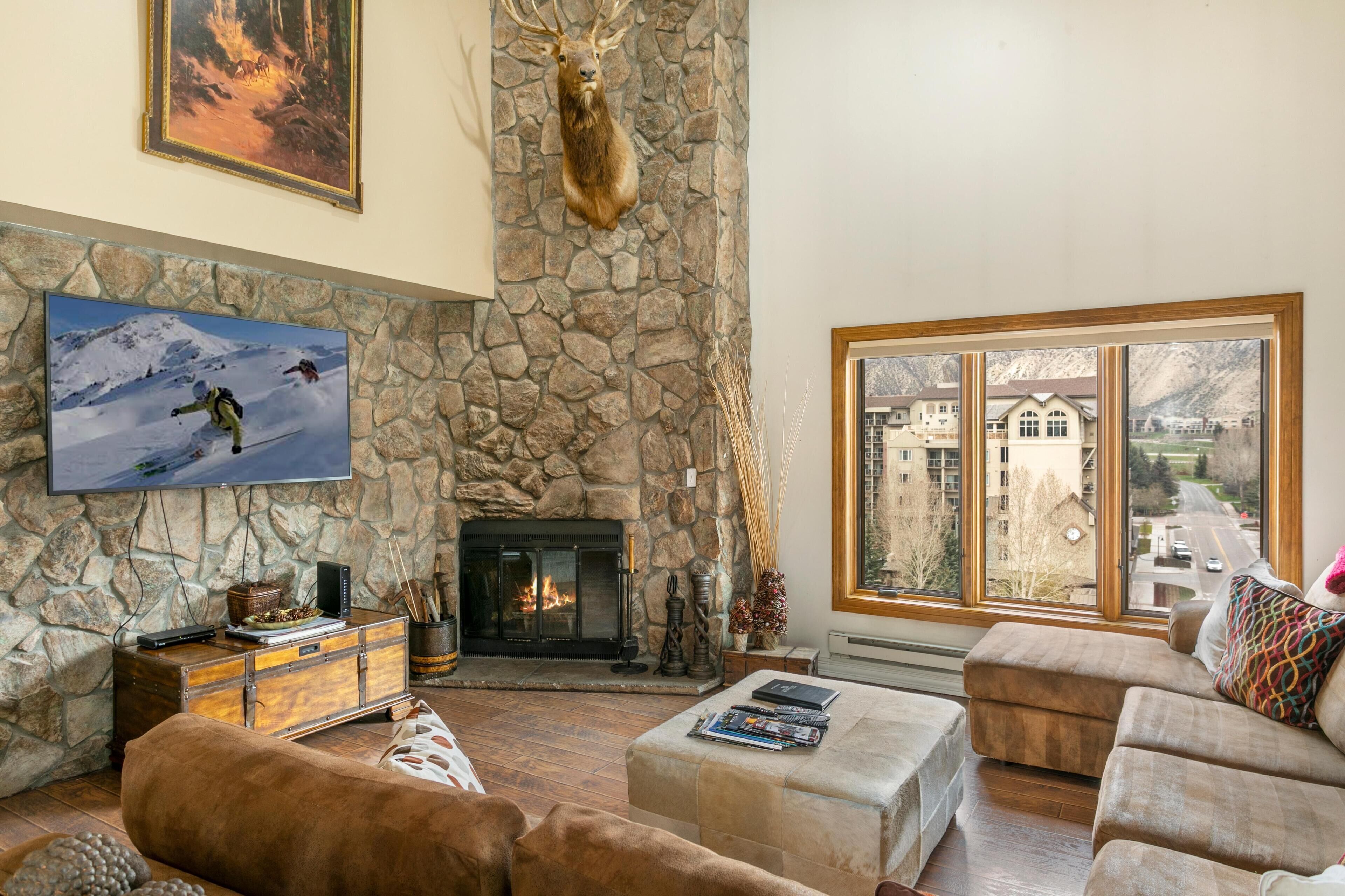 Condo, varias camas (Lodge at 100 W Beaver Creek 808, 3BD ) | Sala de estar