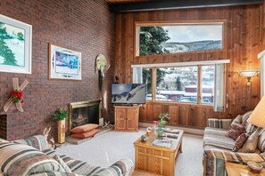 Maison, Plusieurs lits (Chamonix 2BD Private Home) | Salle de séjour