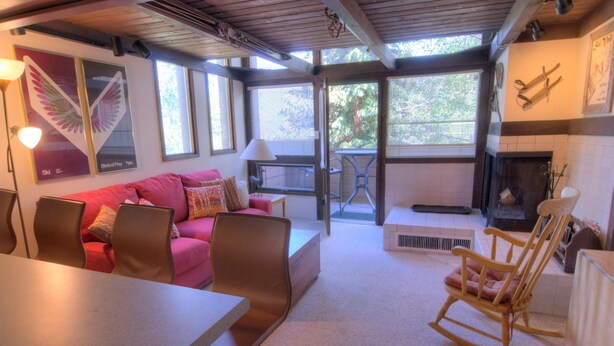 Condo, 1 King Bed with Sofa bed (Homestake B312, 1BD loft Vail vacatio) | Living room - Homestake B312, 1BD Loft Vail Vacation Condo (Vail)