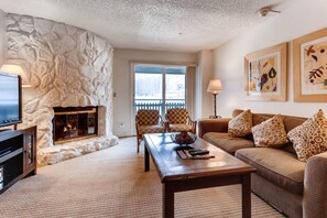 Condo, Multiple Beds (Evergreen 503, 2BD Condo) | Living room - Evergreen 503, 2BD Condo (Vail)