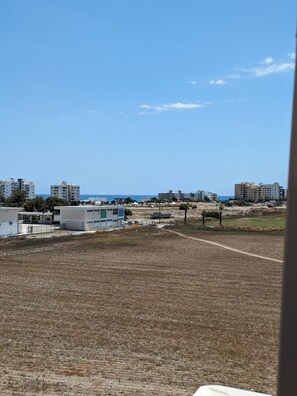 Blick von der Unterkunft