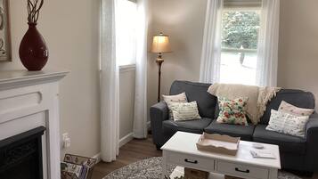 TV connectée, cheminée