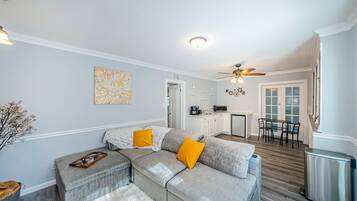 TV connectée, cheminée