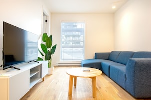 Televisión de pantalla plana de 45 pulgadas con canales digitales