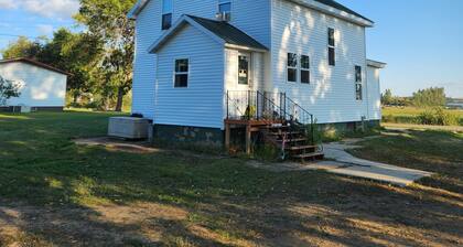 Hunting and Fishing Rental House on the edge of town.