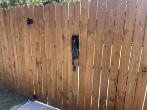 Enceinte de l’hébergement