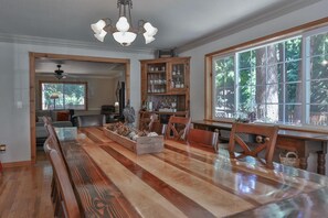 Dining - Country Style Mountain Home - View of Lake Forebay (Pollock Pines)