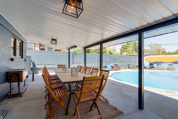 Udendørs spisemuligheder