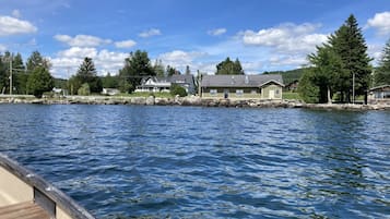 On the beach, kayaking, fishing