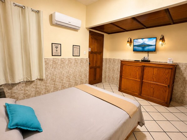 Wifi gratis y ropa de cama