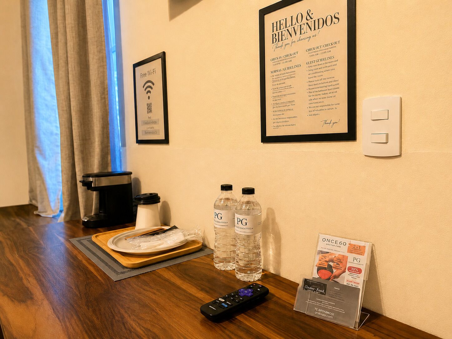 Comfort Room | Coffee and/or coffee maker